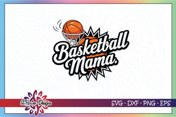 Basketball Mama Retro Distressed Mom SVG Review