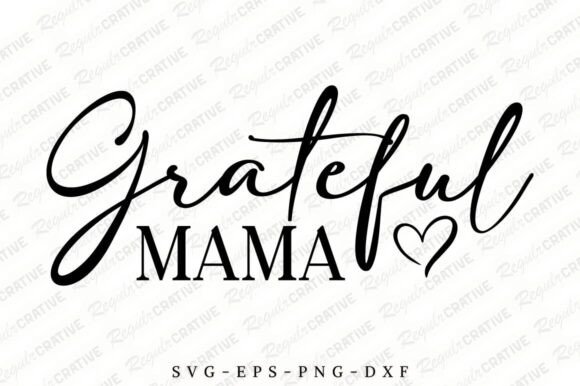 Grateful Mama SVG Design: An Embroidery Review