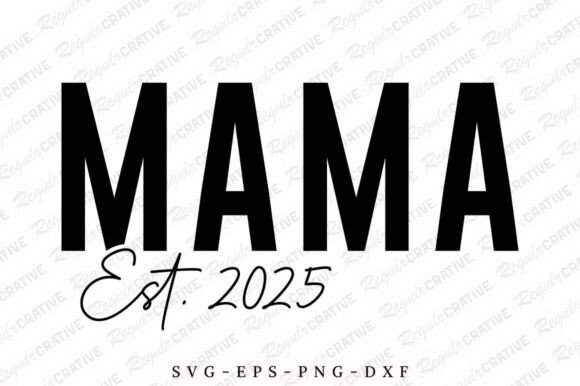 Mama SVG Design: A Sweet and Versatile Embroidery Choice