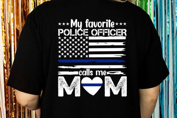 My Favorite Officer Calls Me Mom SVG Review