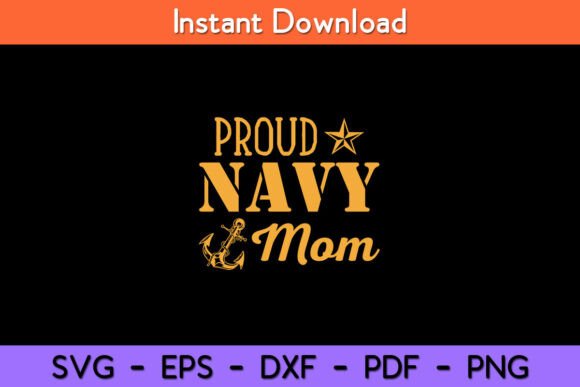 Proud Navy Mom SVG Design: An Embroidery Review