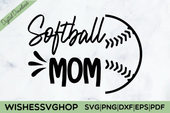 Softball Mom SVG PNG: A Designer’s Stitch Test