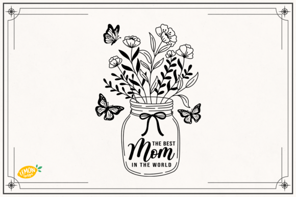 Wildflower Mom SVG Design: A Fresh Embroidery Choice
